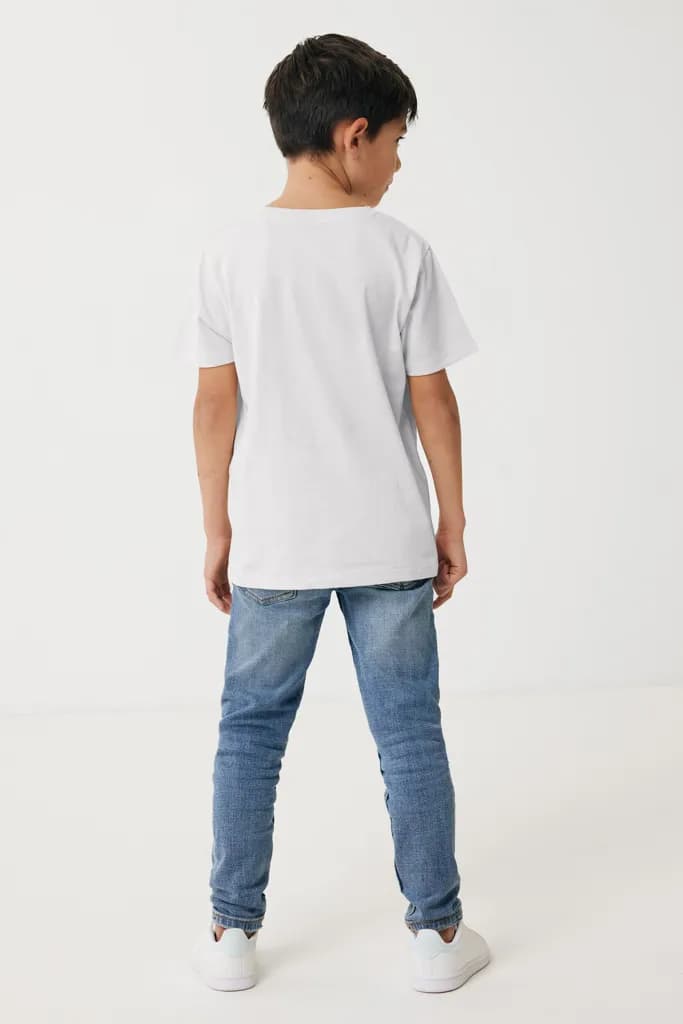 IQONIQ Koli Kids T-Shirt aus recycelter Baumwolle - recycled white