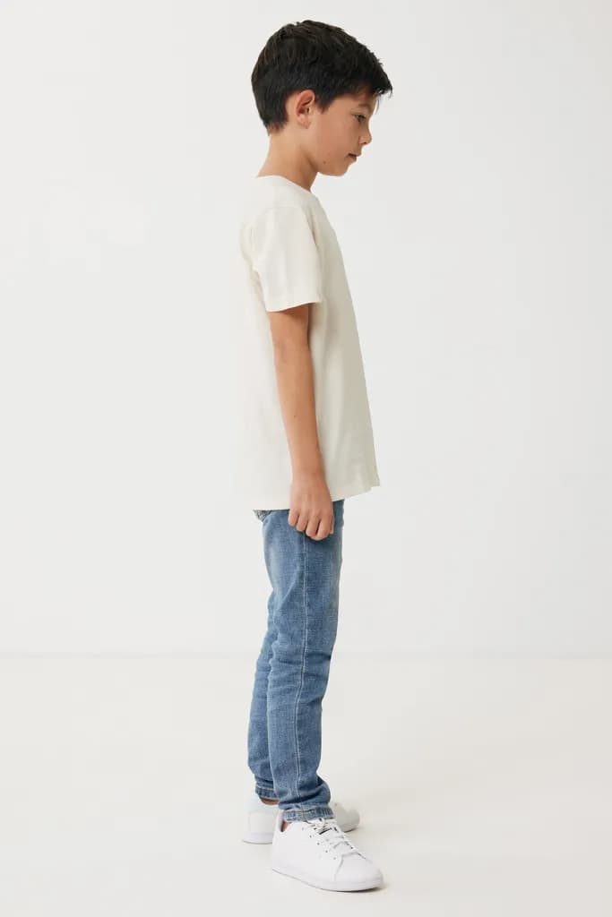 IQONIQ Koli Kids T-Shirt aus recycelter Baumwolle - natural raw