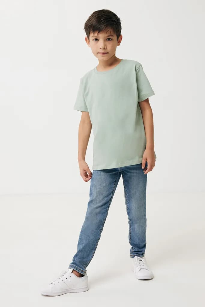 IQONIQ Koli Kids T-Shirt aus recycelter Baumwolle - Iceberg green
