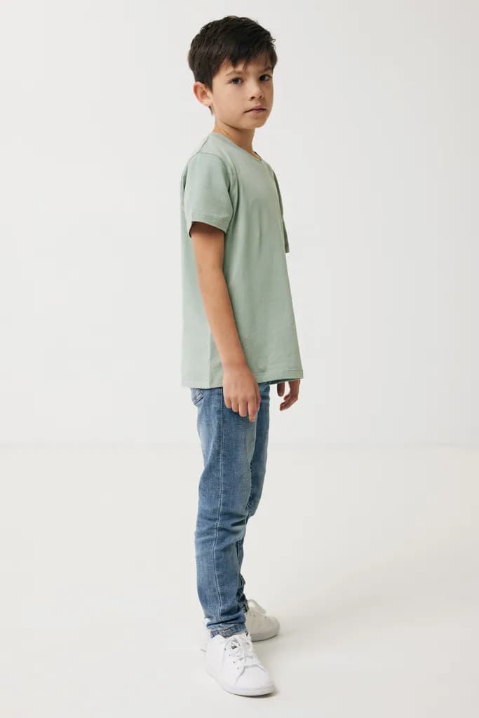IQONIQ Koli Kids T-Shirt aus recycelter Baumwolle - Iceberg green