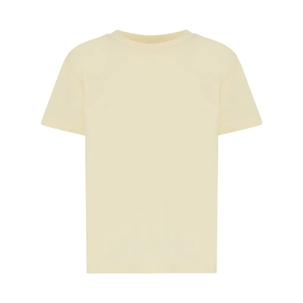 IQONIQ Koli Kids T-Shirt aus recycelter Baumwolle - cream yellow