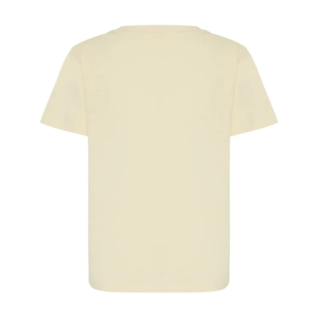 IQONIQ Koli Kids T-Shirt aus recycelter Baumwolle - cream yellow