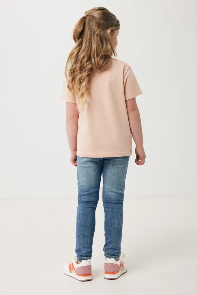 IQONIQ Koli Kids T-Shirt aus recycelter Baumwolle - peach nectar