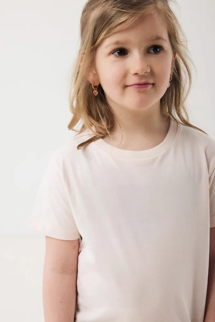 IQONIQ Koli Kids T-Shirt aus recycelter Baumwolle - cloud pink