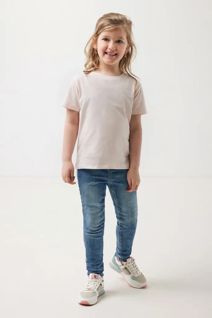 IQONIQ Koli Kids T-Shirt aus recycelter Baumwolle - cloud pink