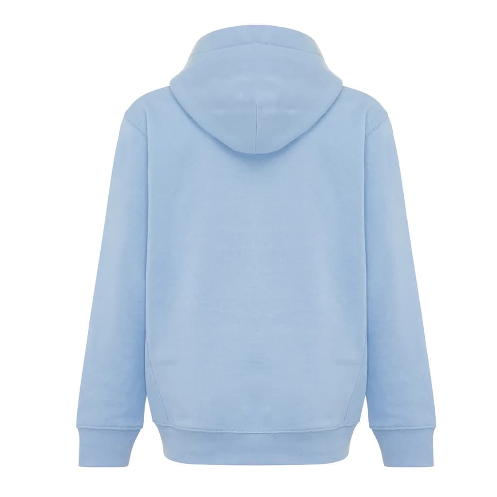 IQONIQ Yengo KidsHoodie mit Seitentaschen aus rec. Baumwolle - sky blue