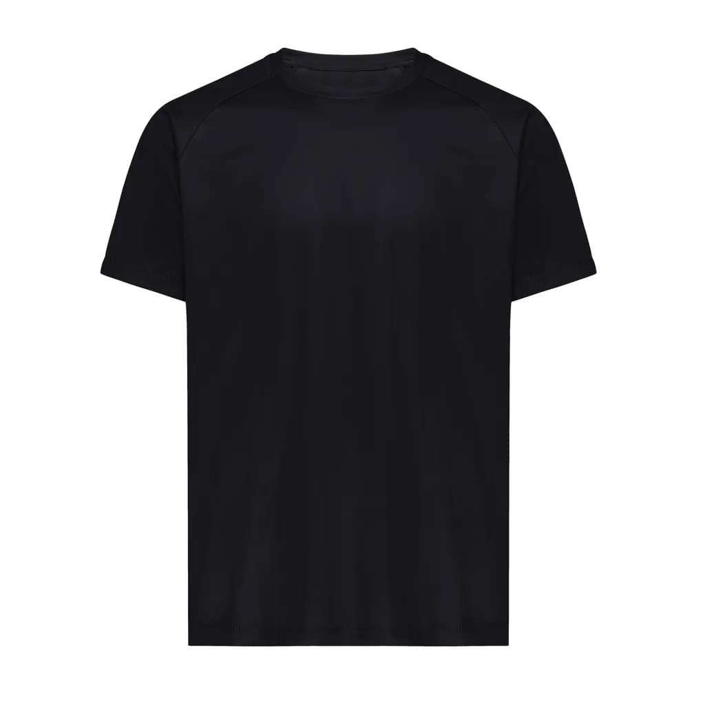IQONIQ Tikal Sport Quick-Dry T-Shirt aus rec. Polyester - schwarz