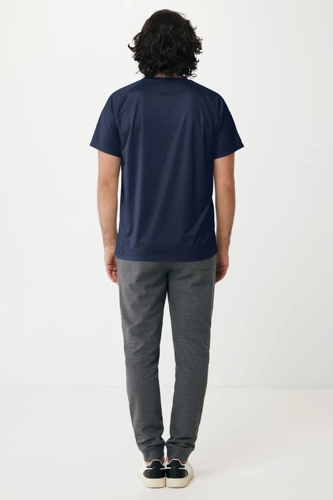 IQONIQ Tikal Sport Quick-Dry T-Shirt aus rec. Polyester - navy blau