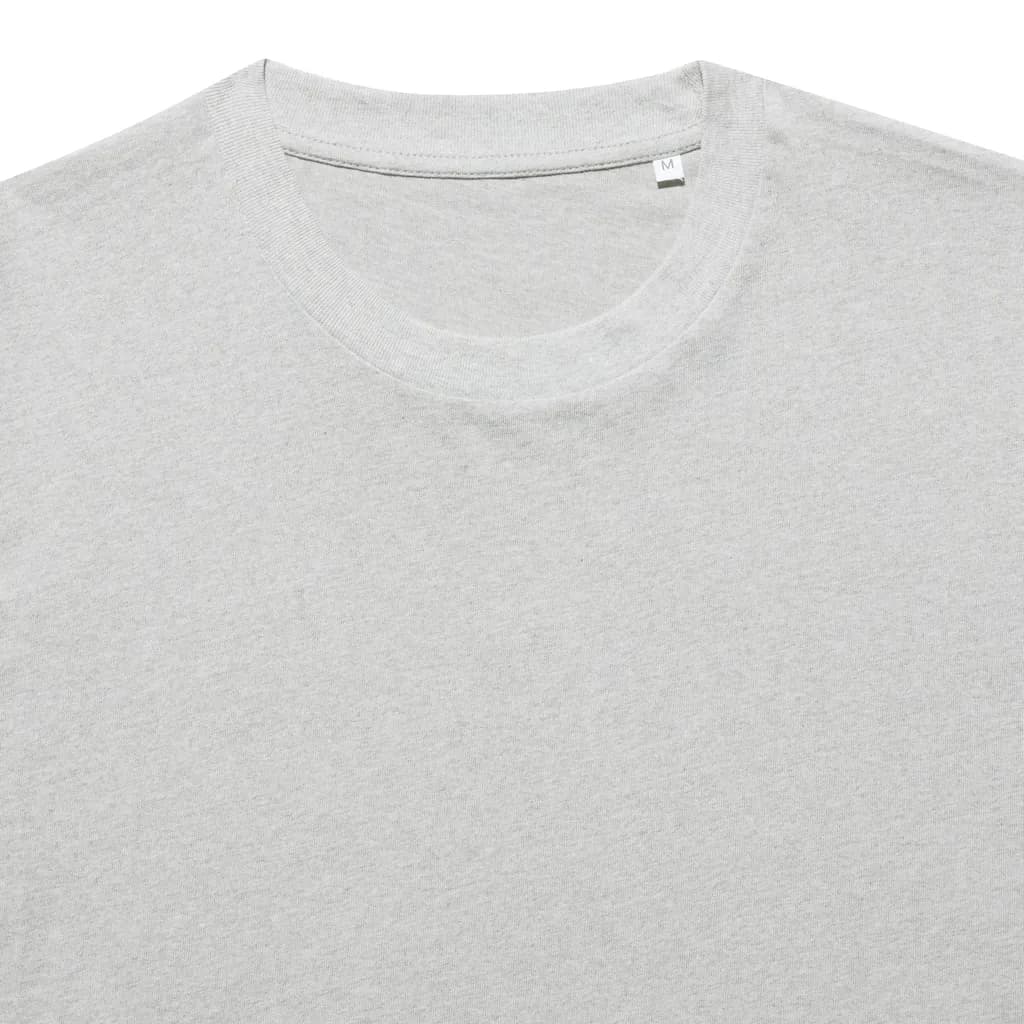 IQONIQ Kakadu relaxed T-Shirt aus recycelter Baumwolle - heather grey