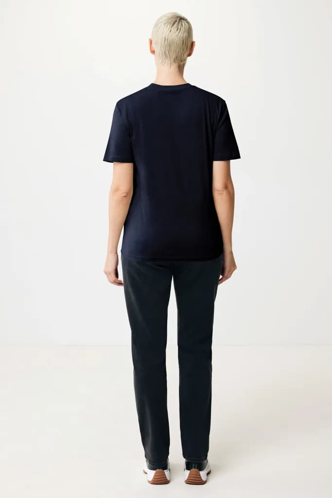 IQONIQ Sierra Lightweight T-Shirt aus recycelter Baumwolle - navy blau