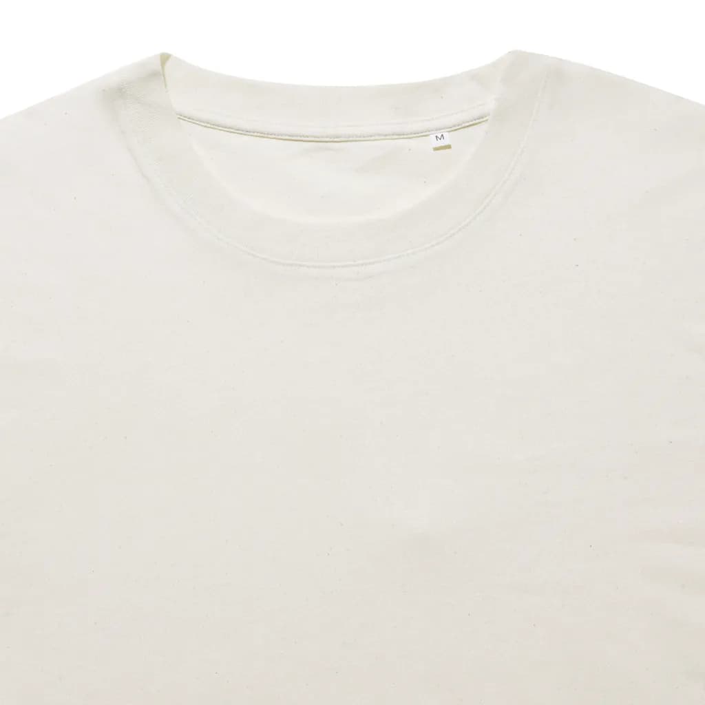 IQONIQ Sierra Lightweight T-Shirt aus recycelter Baumwolle - natural raw