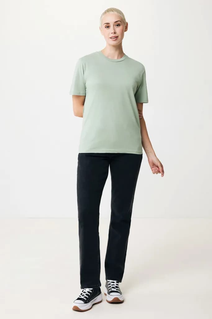 IQONIQ Sierra Lightweight T-Shirt aus recycelter Baumwolle - Iceberg green