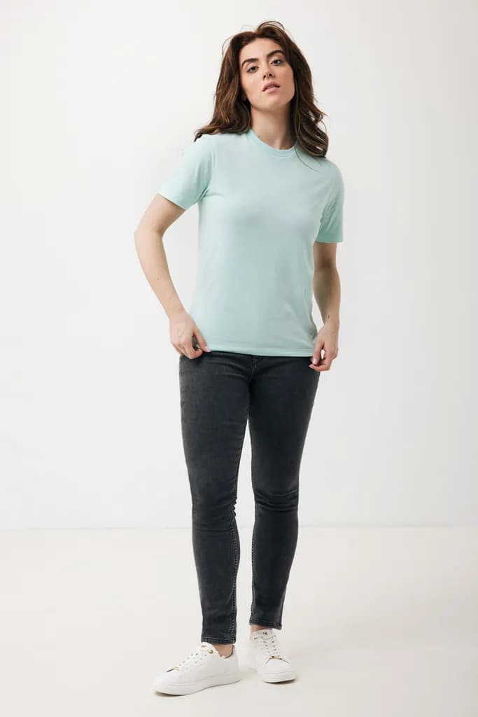 IQONIQ Sierra Lightweight T-Shirt aus recycelter Baumwolle - crushed mint