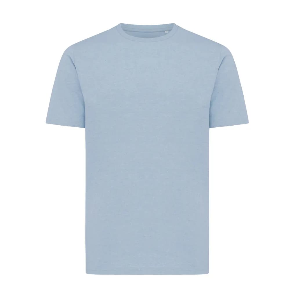 IQONIQ Sierra Lightweight T-Shirt aus recycelter Baumwolle - light heather blue