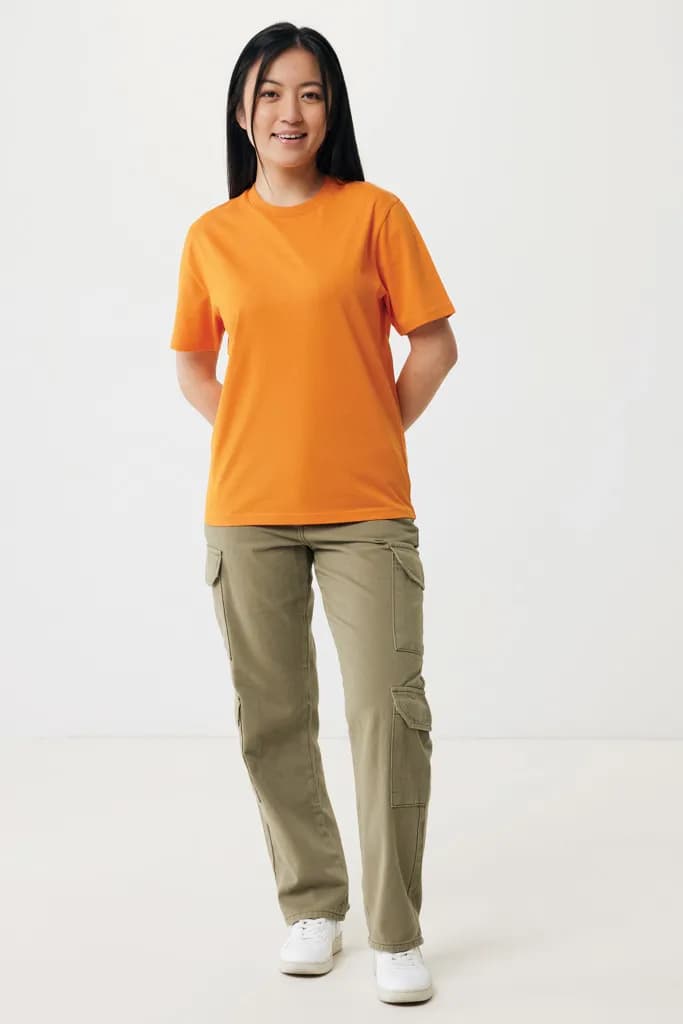 IQONIQ Sierra Lightweight T-Shirt aus recycelter Baumwolle - orange
