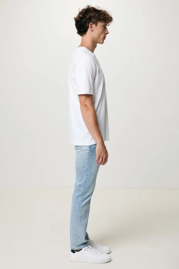 IQONIQ Teide T-Shirt aus recycelter Baumwolle - recycled white