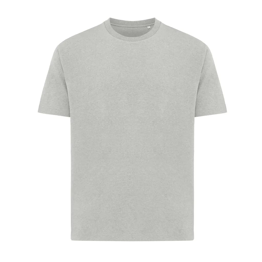 IQONIQ Teide T-Shirt aus recycelter Baumwolle - heather grey