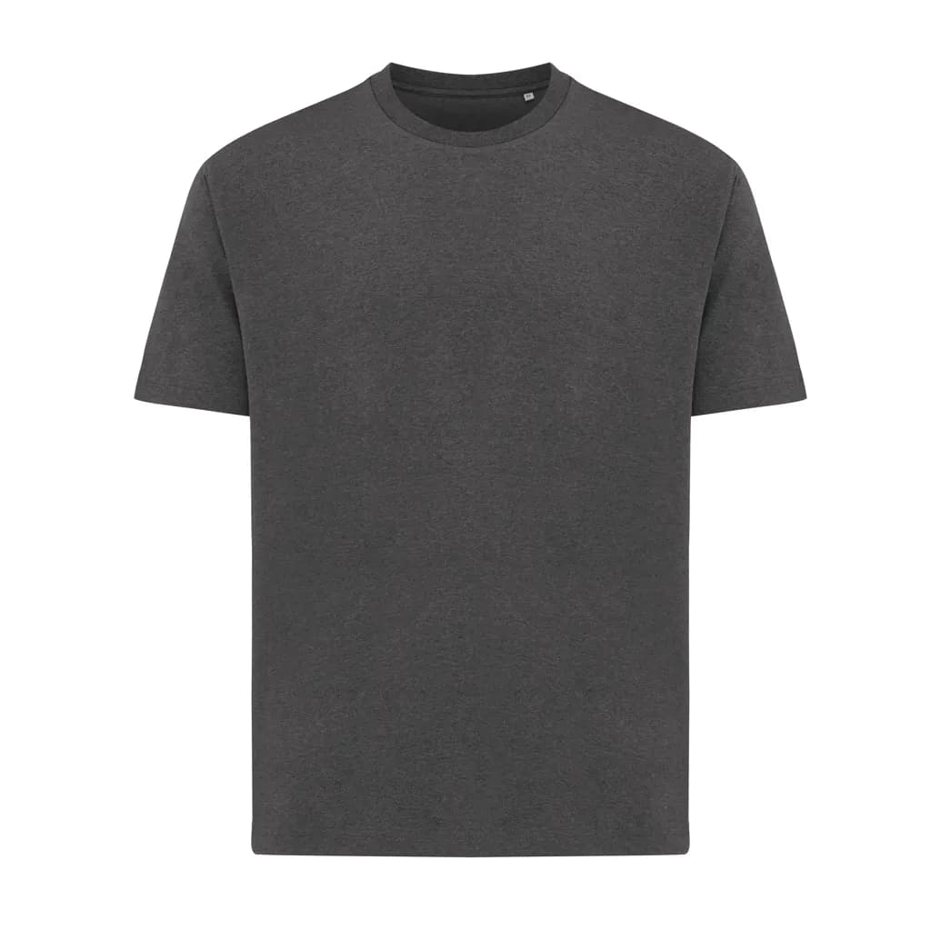 IQONIQ Teide T-Shirt aus recycelter Baumwolle - heather anthracite