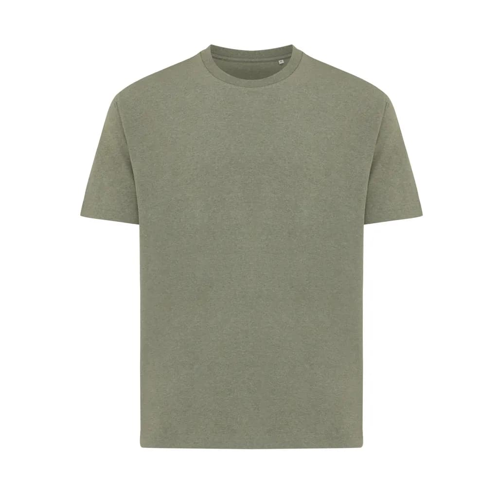 IQONIQ Teide T-Shirt aus recycelter Baumwolle - heather green