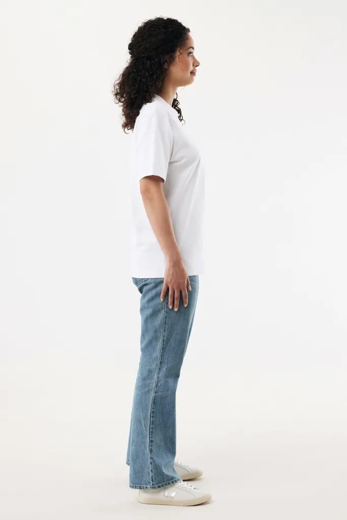 IQONIQ Nikko Heavyweight T-Shirt aus recycelter Baumwolle - recycled white