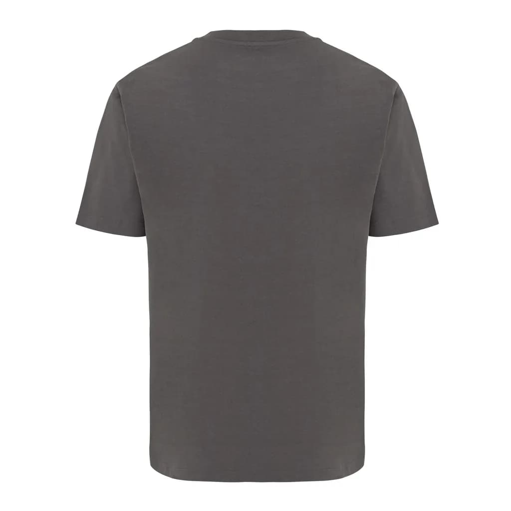 IQONIQ Nikko Heavyweight T-Shirt aus recycelter Baumwolle - anthrazit