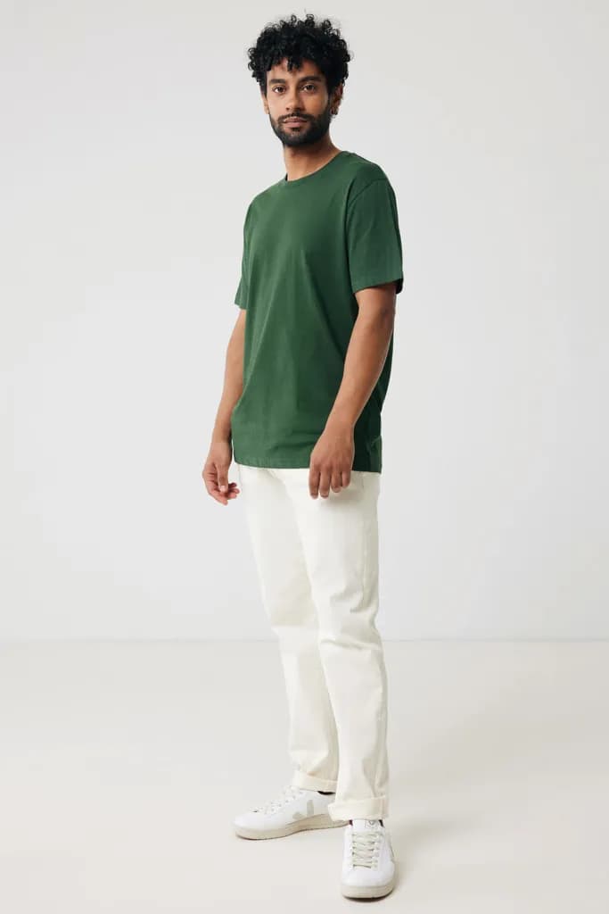 IQONIQ Brett T-Shirt aus recycelter Baumwolle - forest green