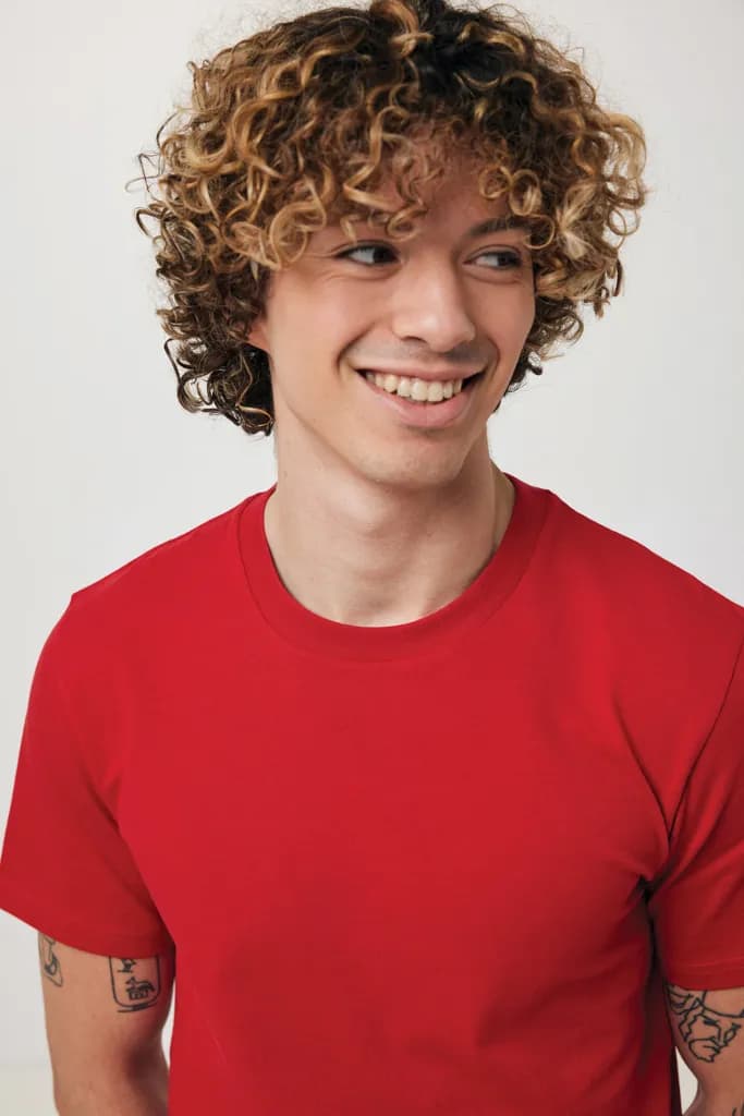 IQONIQ Brett T-Shirt aus recycelter Baumwolle - rot