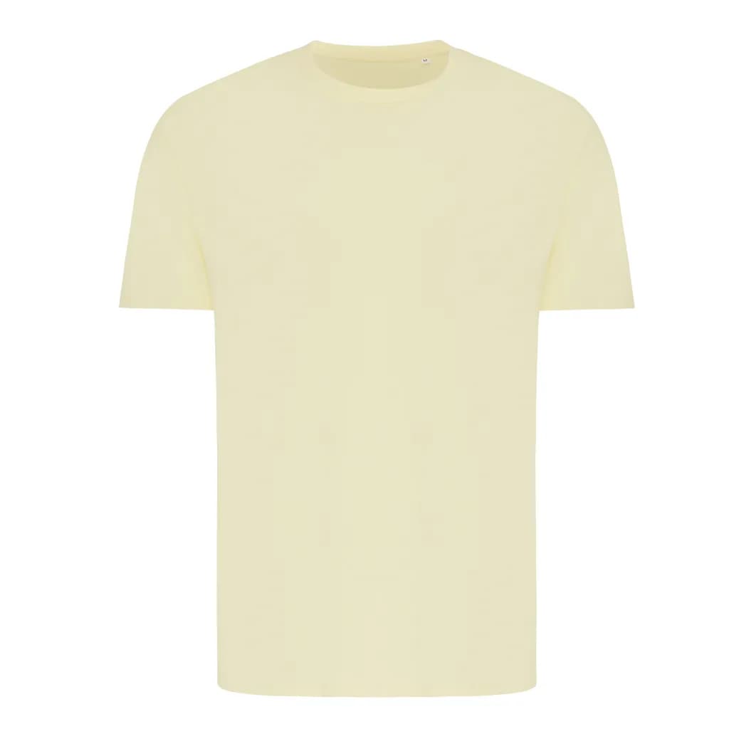 IQONIQ Brett T-Shirt aus recycelter Baumwolle - cream yellow