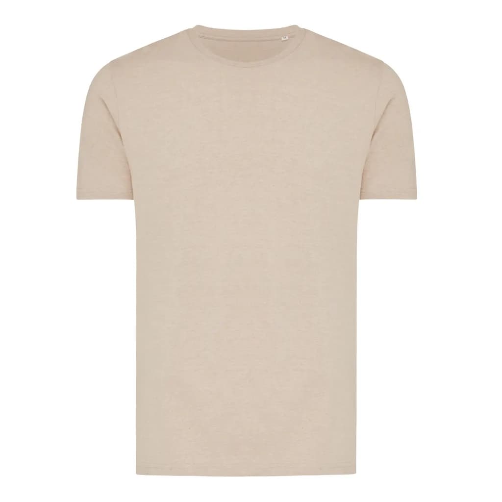 IQONIQ Brett T-Shirt aus recycelter Baumwolle - light heather brown