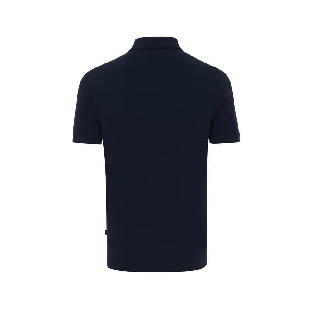 IQONIQ Yosemite Piqué-Poloshirt aus recycelter Baumwolle - navy blau