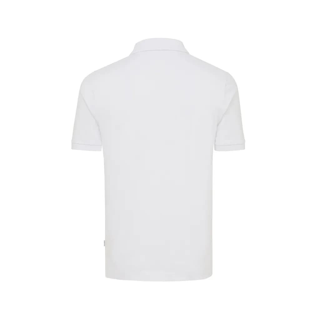 IQONIQ Yosemite Piqué-Poloshirt aus recycelter Baumwolle - recycled white