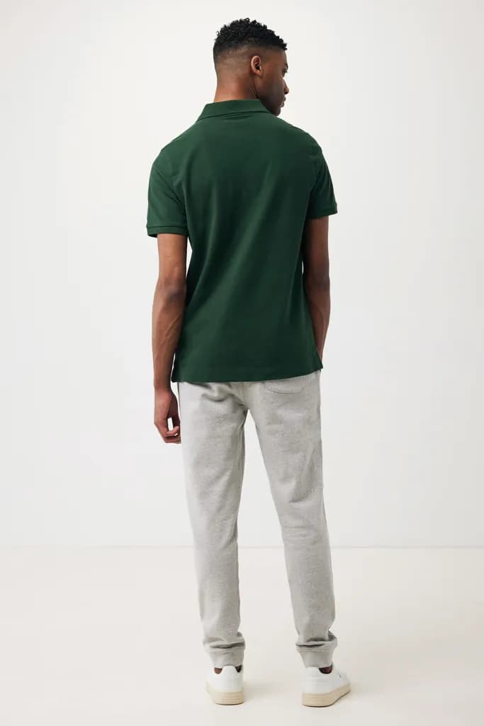IQONIQ Yosemite Piqué-Poloshirt aus recycelter Baumwolle - forest green