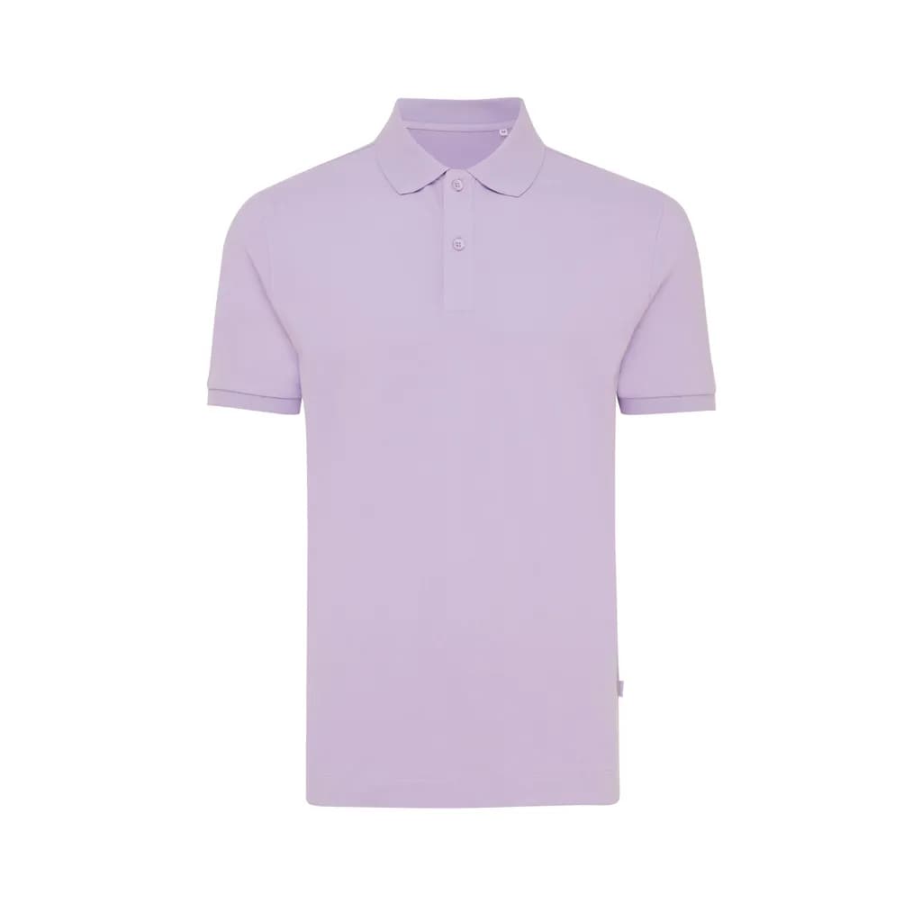 IQONIQ Yosemite Piqué-Poloshirt aus recycelter Baumwolle - lavender