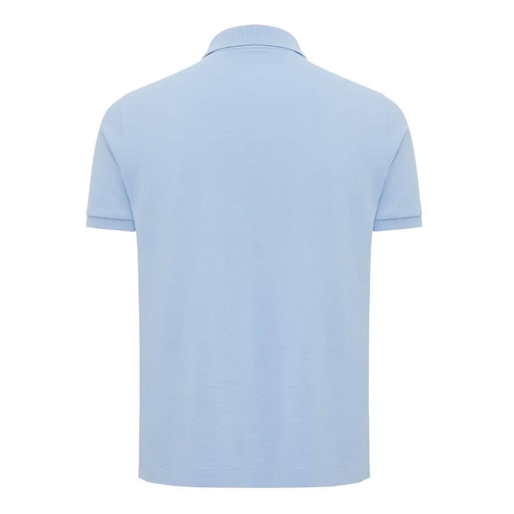 IQONIQ Yosemite Piqué-Poloshirt aus recycelter Baumwolle - sky blue