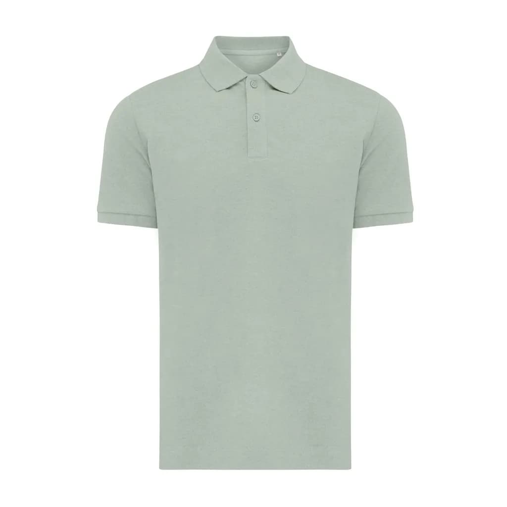 IQONIQ Yosemite Piqué-Poloshirt aus recycelter Baumwolle - Iceberg green