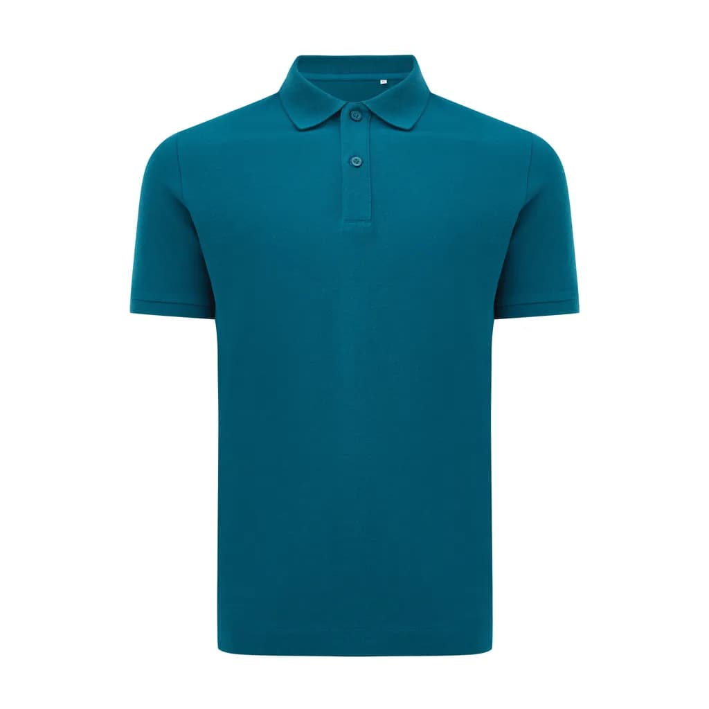 IQONIQ Yosemite Piqué-Poloshirt aus recycelter Baumwolle - dark teal