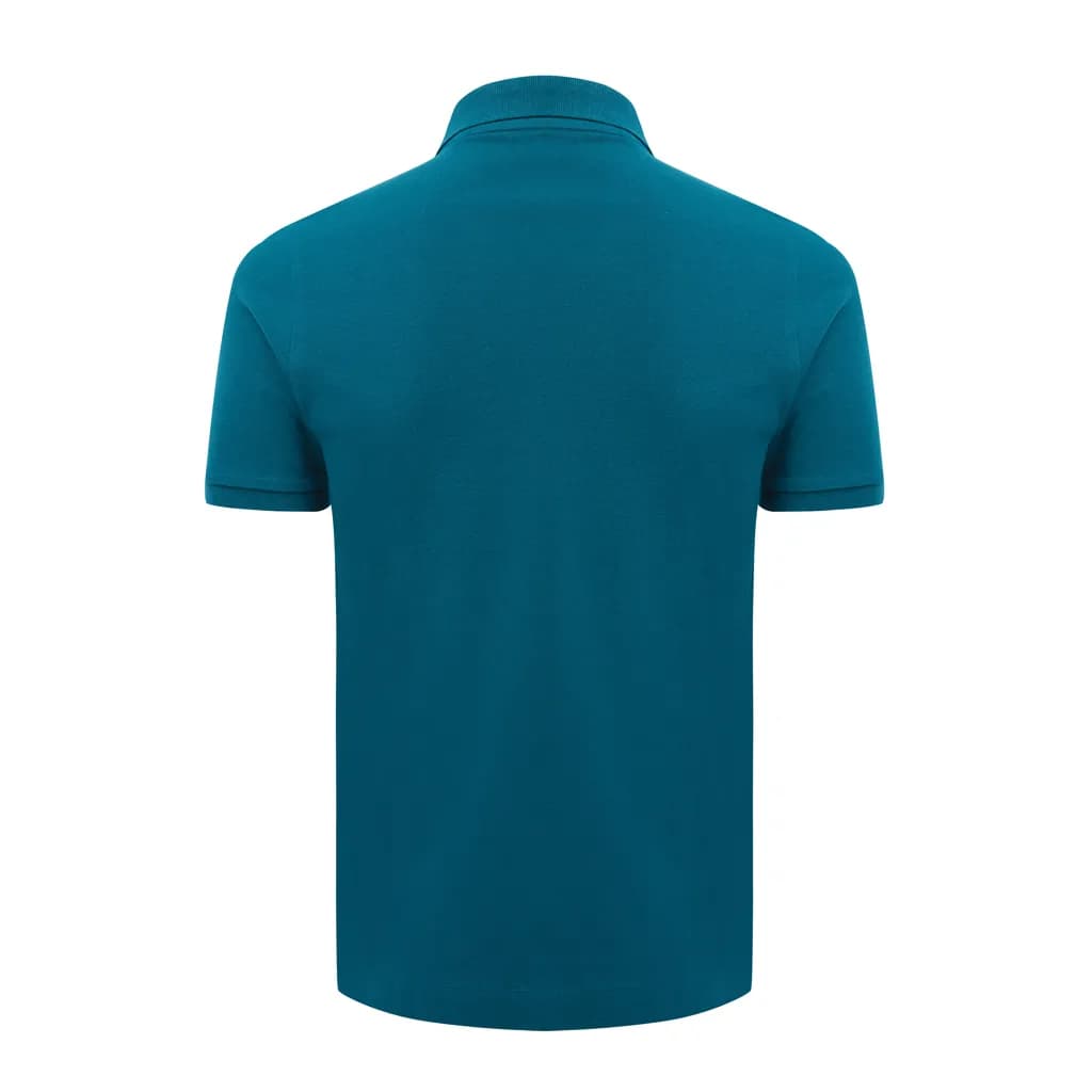 IQONIQ Yosemite Piqué-Poloshirt aus recycelter Baumwolle - dark teal