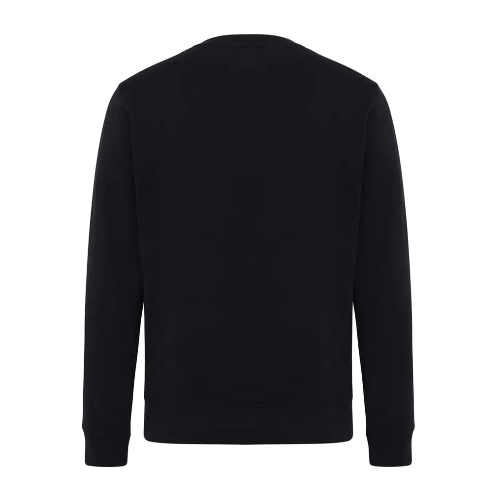 IQONIQ Etosha Lightweight Sweater aus recycelter Baumwolle - schwarz