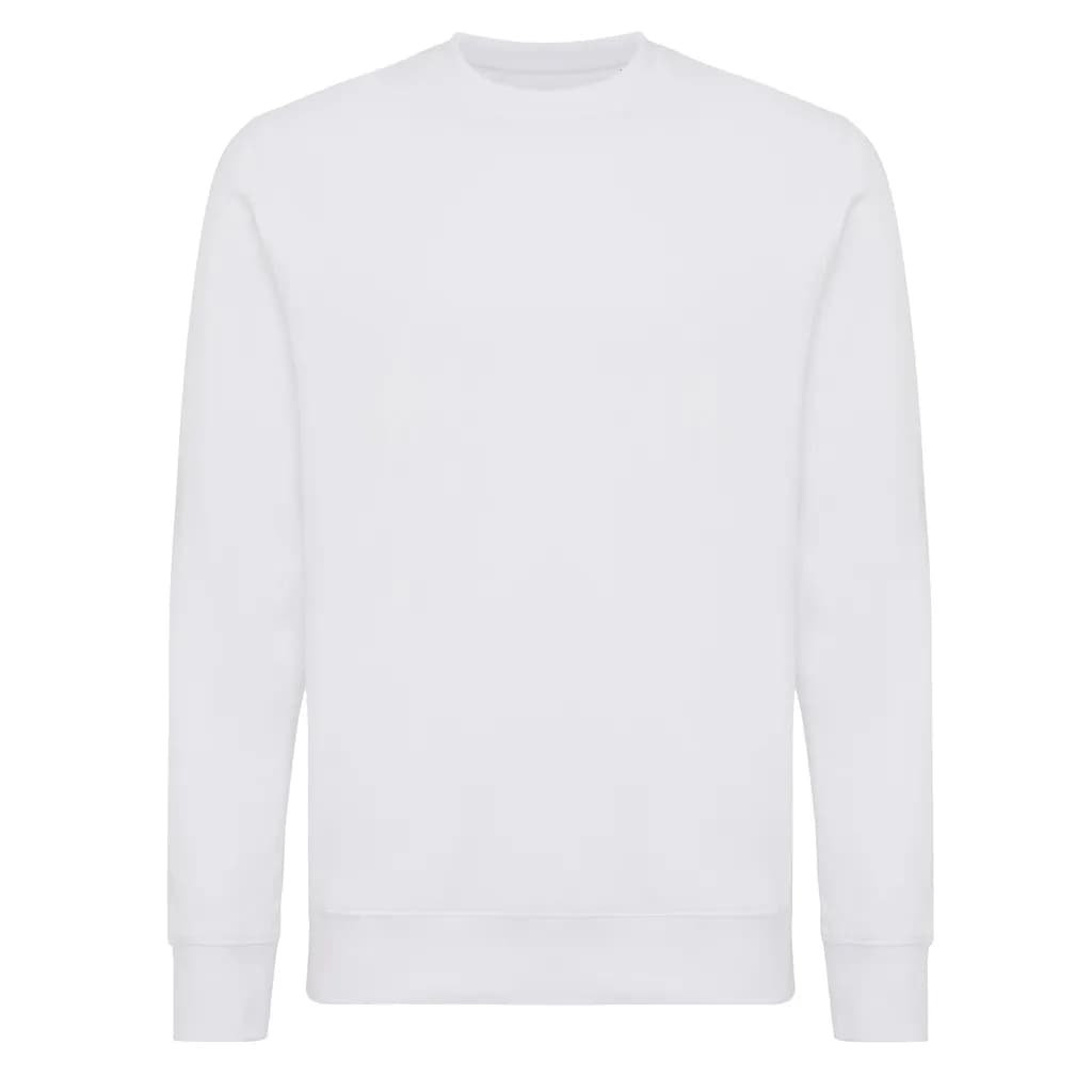 IQONIQ Etosha Lightweight Sweater aus recycelter Baumwolle - recycled white