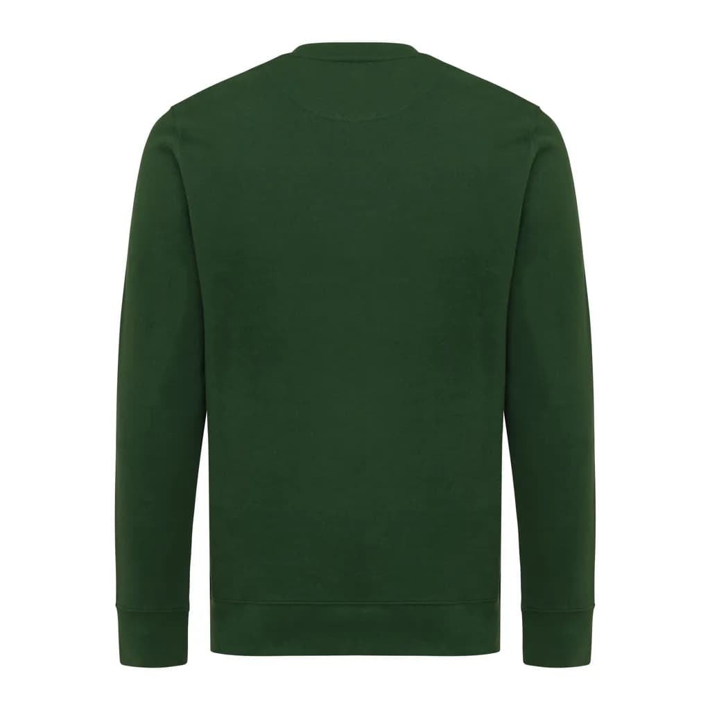 IQONIQ Etosha Lightweight Sweater aus recycelter Baumwolle - forest green