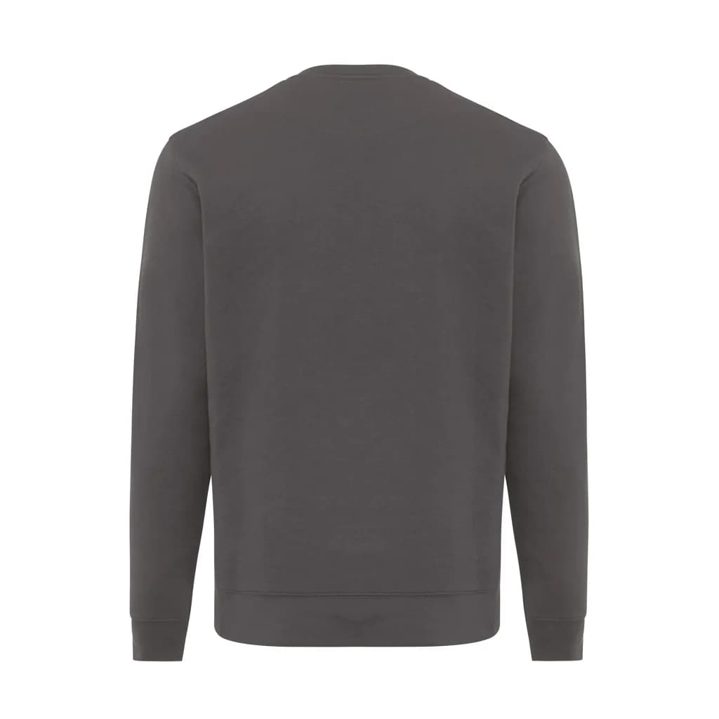 IQONIQ Etosha Lightweight Sweater aus recycelter Baumwolle - anthrazit