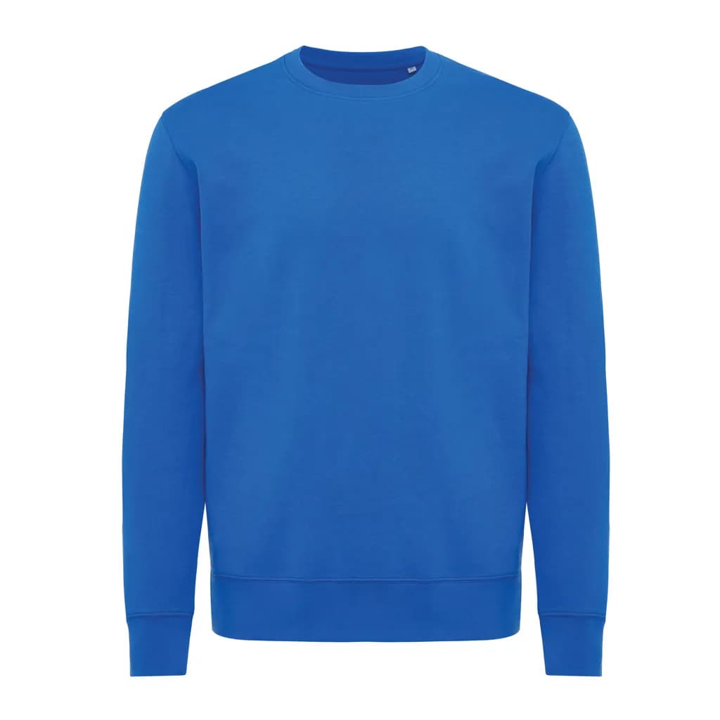 IQONIQ Etosha Lightweight Sweater aus recycelter Baumwolle - Königsblau
