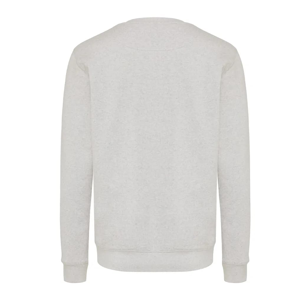 IQONIQ Etosha Lightweight Sweater aus recycelter Baumwolle - light heather grey