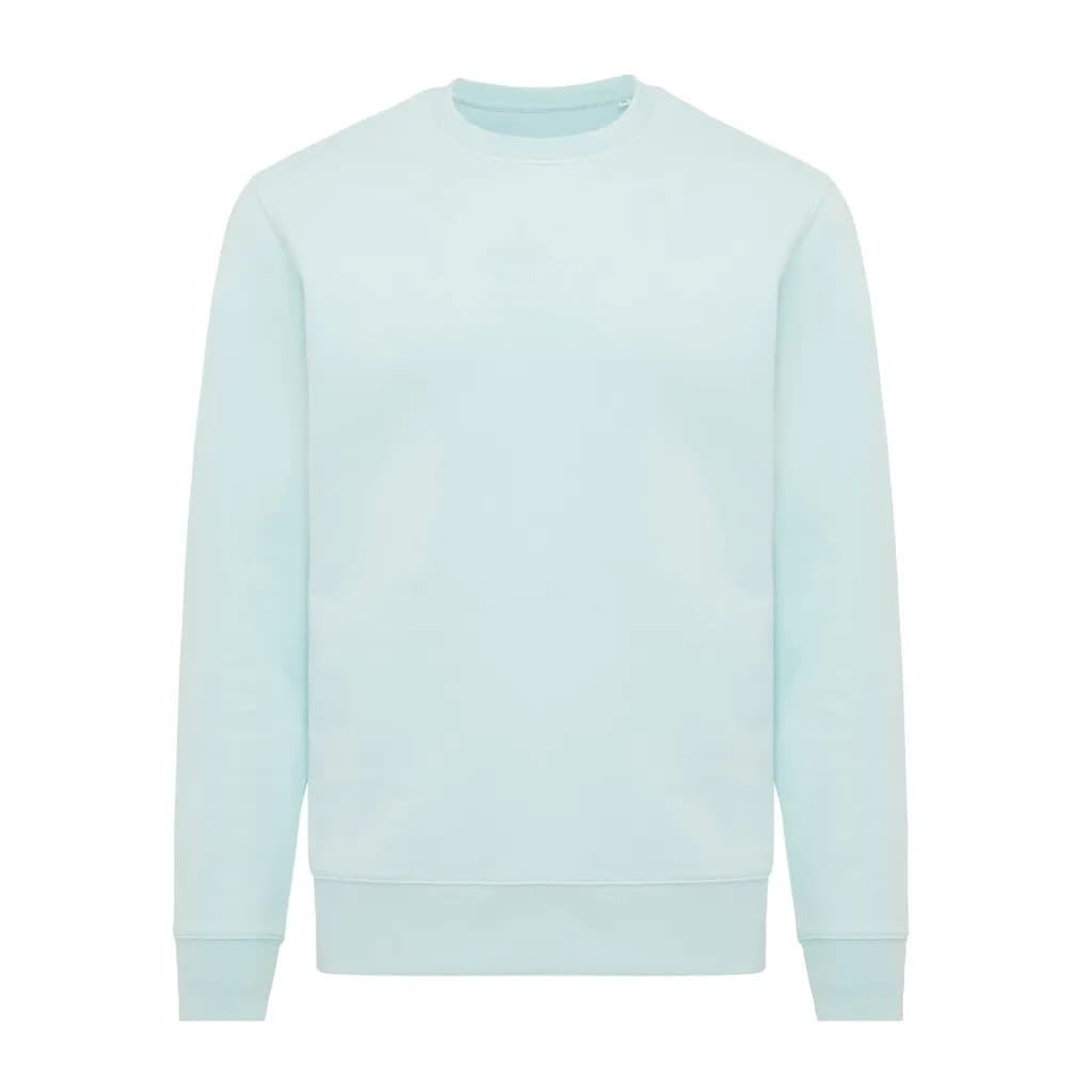 IQONIQ Etosha Lightweight Sweater aus recycelter Baumwolle - crushed mint