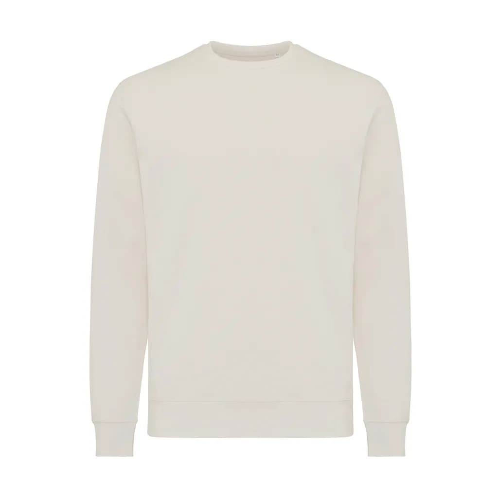 IQONIQ Etosha Lightweight Sweater aus recycelter Baumwolle - ivory white