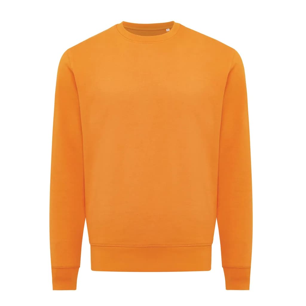 IQONIQ Etosha Lightweight Sweater aus recycelter Baumwolle - orange