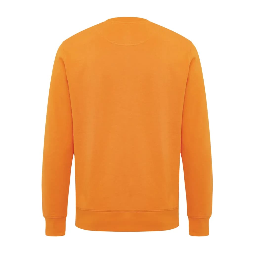 IQONIQ Etosha Lightweight Sweater aus recycelter Baumwolle - orange