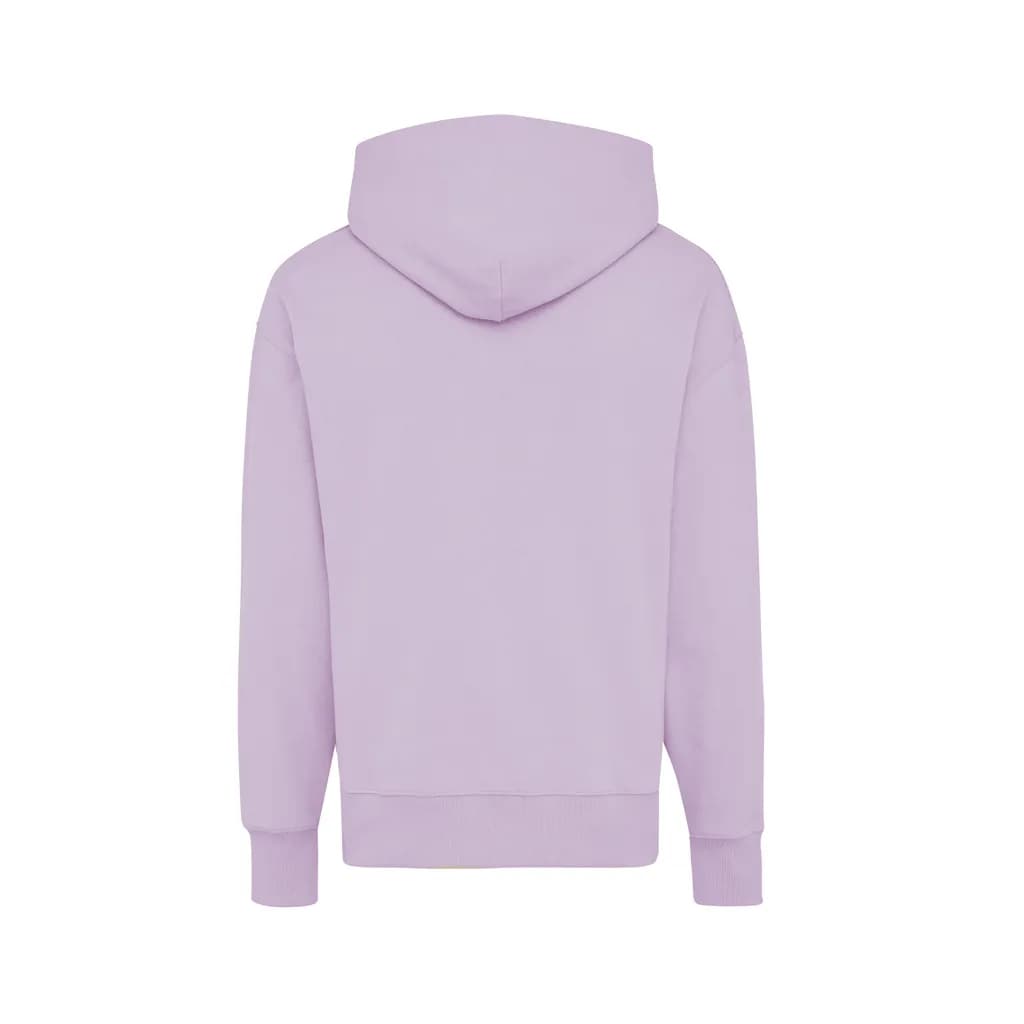IQONIQ Yoho Relax-Hoodie aus recycelter Baumwolle - lavender