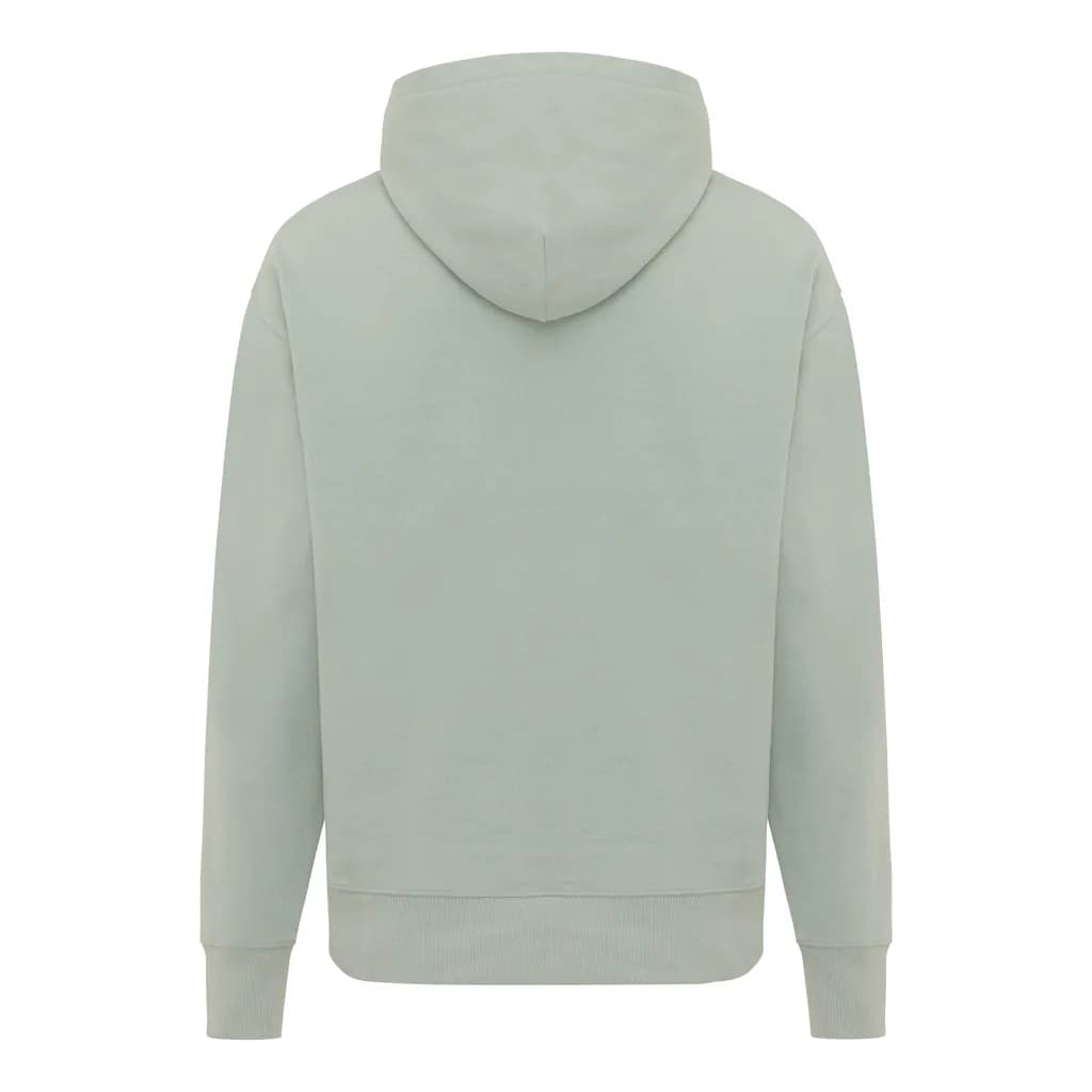 IQONIQ Yoho Relax-Hoodie aus recycelter Baumwolle - Iceberg green