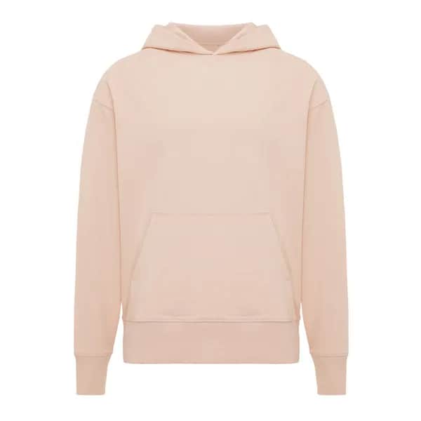 IQONIQ Yoho Relax-Hoodie aus recycelter Baumwolle - peach nectar